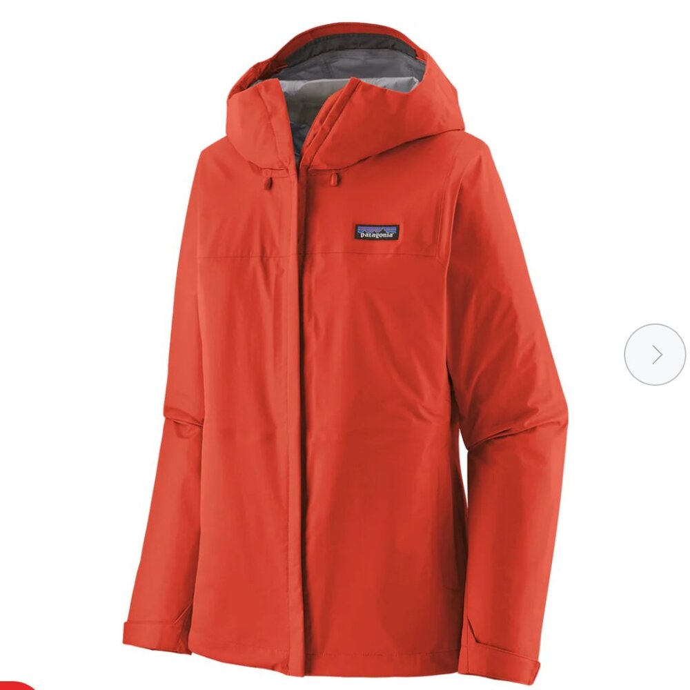 Patagonia Women's Torrentshell Rain Jacket - Pimento Red - Size Small S